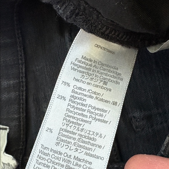 Madewell Jeans Mid Rise Kick Out Bootcut Cotton Denim MM320 Size 28 - Picture 7 of 9